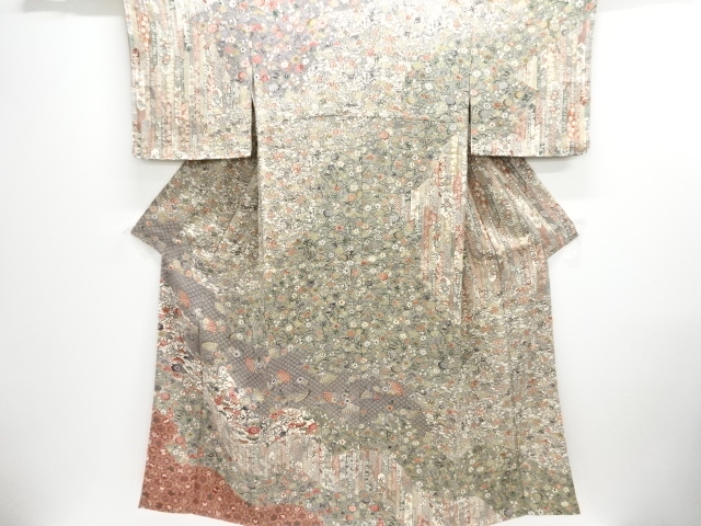 Japanese Kimono / Homongi Tsukesake Silk
